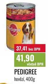 PEDIGREE, hovězí, 400g 