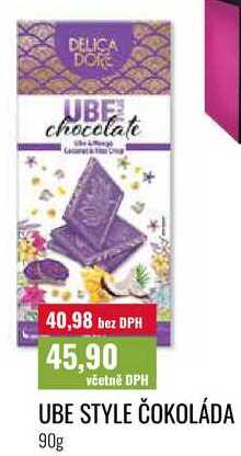 UBE STYLE ČOKOLÁDA, 90g 