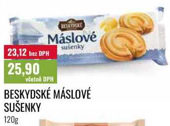 BESKYDSKÉ MÁSLOVÉ SUŠENKY, 120g 