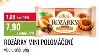 ROZÁRKY MINI POLOMÁČENÉ, 55g 