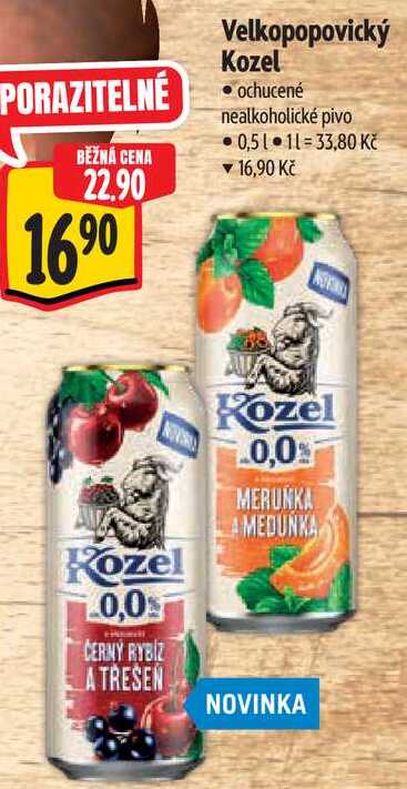 Velkopopovický Kozel, 0,5 l