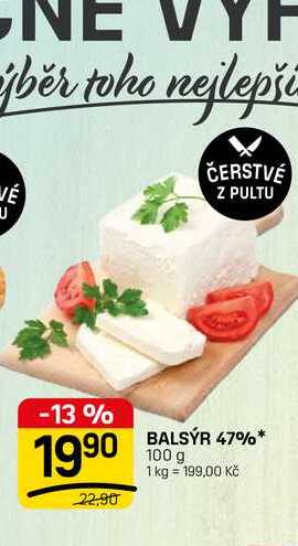 BALSÝR 47%* 100 g 