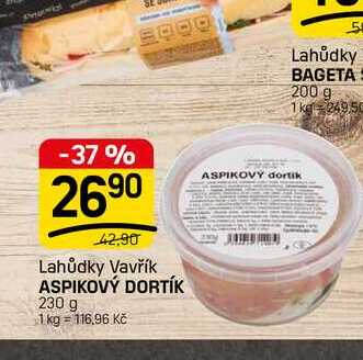 ASPIKOVÝ DORTÍK 230 g