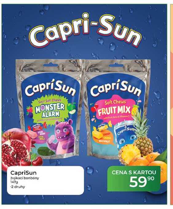 CapriSun žvýkací bonbóny 147 g