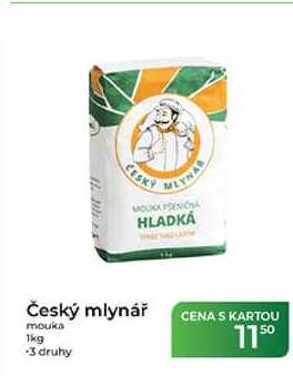 Český mlynář mouka 1kg