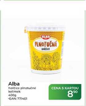 Alba hoščice plnotučné kelimek 400g  