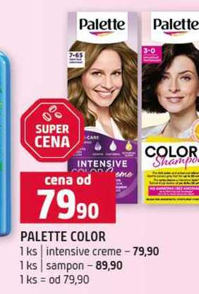 PALETTE COLOR Shampo 1 ks intensive creme 1 ks