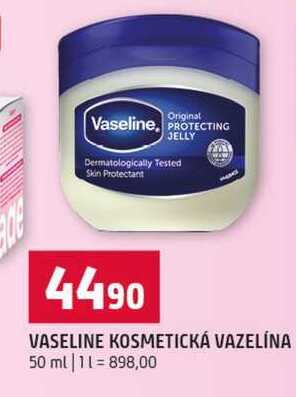 VASELINE KOSMETICKÁ VAZELÍNA 50 ml