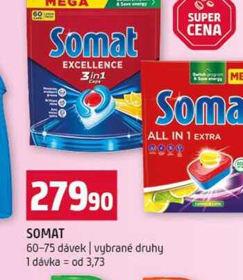 SOMAT 60-75 dávek vybrané druhy