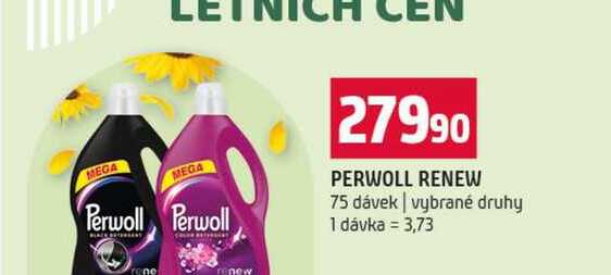 PERWOLL RENEW 75 dávek vybrané druhy