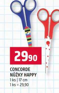 CONCORDE NŮŽKY HAPPY 1 ks 17 cm