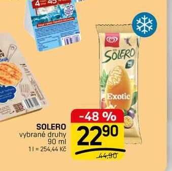 SOLERO vybrané druhy 90 ml