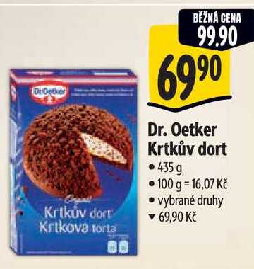 Dr. Oetker Krtkův dort, 435 g