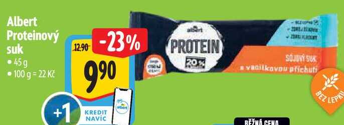 Albert Proteinový suk, .45g