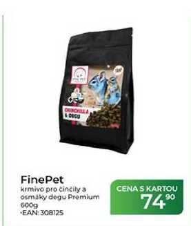 FinePet krmivo pro cincity a osmáky degu Premium 600 g