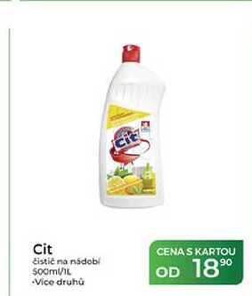 Cit čistič na nádobí 500m/IL