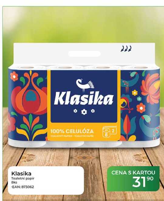 Klasika Toaletní papír 8ks  