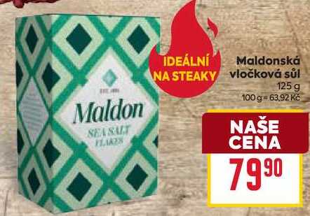 Maldonská vločková sůl 125 g