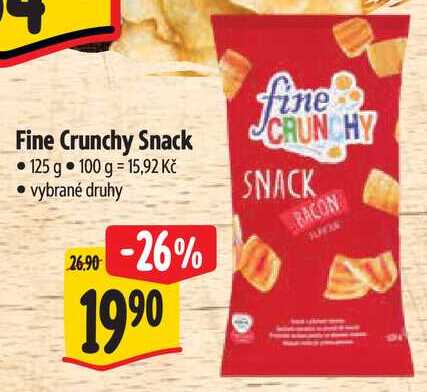 Fine Crunchy Snack, 125 g