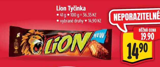 Lion Tyčinka, 41 g