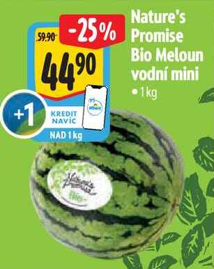 Nature's Promise Bio Meloun vodní mini, 1 kg