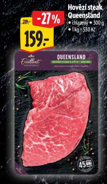 Hovězí steak Queensland, 300 g