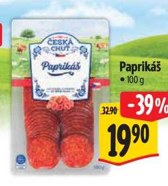 Paprikáš, 100 g