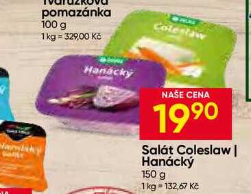 Salát Coleslaw, Hanácký 150 g