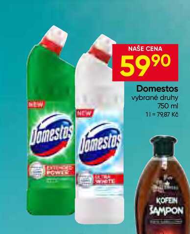 Domestos vybrané druhy 750 ml