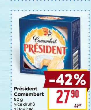 Président Camembert 90 g