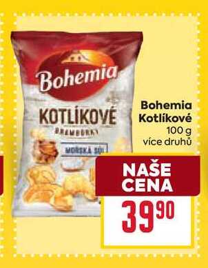 Bohemia Kotlíkové 100 g 