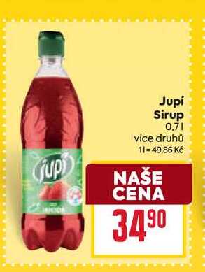 Jupí Sirup 0,7l