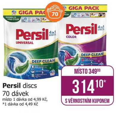 Persil kapsle 70 dávek