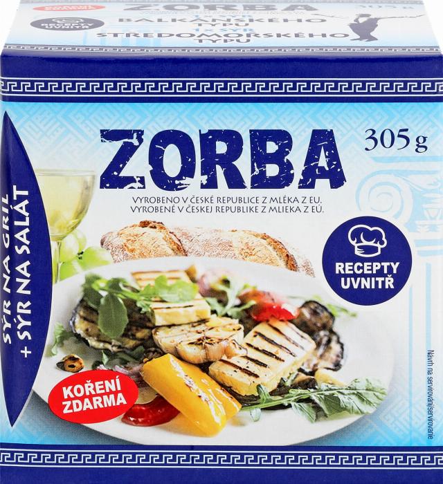 Zorba Sýrový BOX Balsýr/Sýr na gril