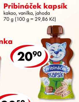 Pribináček kapsík, 70 g
