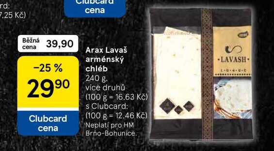 Arax Lavaš arménský chléb, 240 g