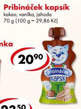 Pribináček kapsík, 70 g