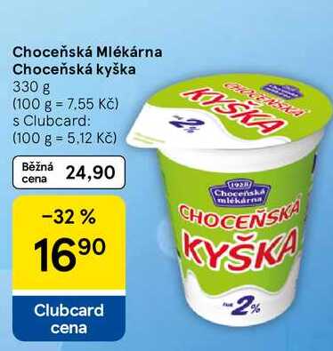 Choceňská Mlékárna Choceňská kyška, 330 g