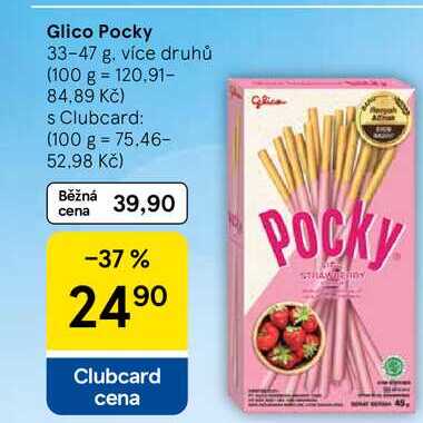 Glico Pocky, 33-47 g, více druhů 