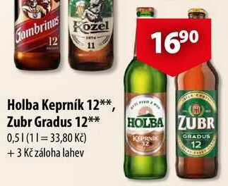 Zubr Gradus 12, 0,5 l
