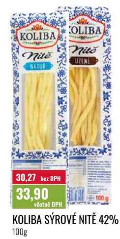 KOLIBA SÝROVÉ NITĚ 42%, 100g