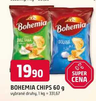 BOHEMIA CHIPS 60 g
