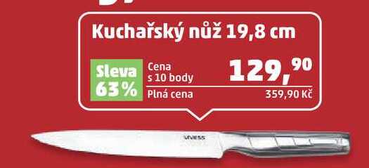 Kuchařský nůž 19,8 cm