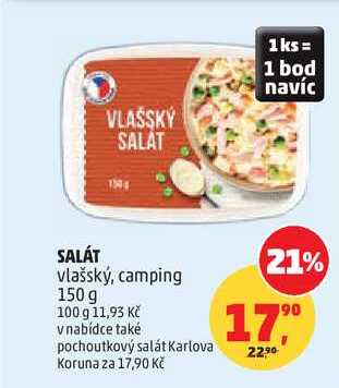 SALÁT vlašský, 150 g   