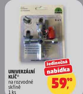 UNIVERZÁLNÍ KLÍČ na rozvodné skříně, 1 ks