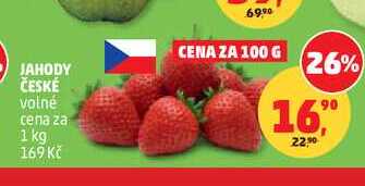 Jahody, 100 g