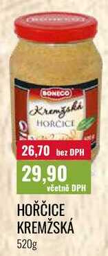 HOŘČICE KREMŽSKÁ, 520g 