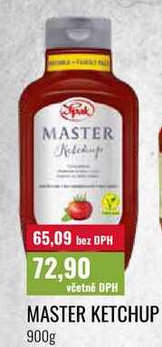 MASTER KETCHUP 900g
