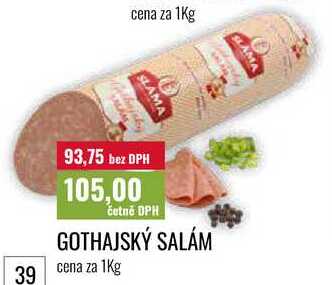 GOTHAJSKÝ SALÁM, cena za 1Kg