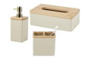 Koupelnový set LUXE - Stojan na zubní kartáčky
